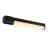 Nordlux Malaika 49 Luce Da Parete Aluminium Nero 6W 540lm - 830 Luce Calda -  | IP44