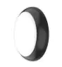 Noxion Bulkhead LED Pro V2 12/16/20W 2400lm - 830-840-865 CCT | 325mm - IP65 - Sensore di Movimento e Luce + Il Anello Nero
