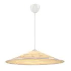 DFTP by Nordlux Hill 85 Luce Pendente Tessuto e Metallo Bianca | Adatto per 3x E27