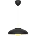 DFTP by Nordlux Latif Luce Pendente Metallo e Vetro Nero | 400mm - Adatto per E14