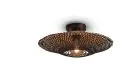 Good&Mojo Luce da soffitto Kalimantan Bambù Nero | Adatto per 1x E27 