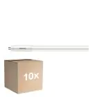 Confezione Multipack 10x Philips Master LED T5 (Mains AC) High Efficiency 7W 1050lm - 840 Bianco Freddo | 55cm - Sostitutiva 14W