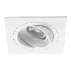 Noxion Incasso Spot Boxi MR16 Inclinabile Bianca | Ritaglio 80mm - GU10 Attacco